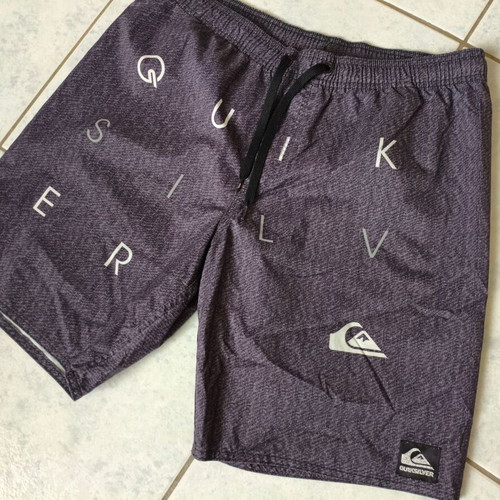 Quiksilver ανδρική βερμούδα μαγιό γκρι μέγεθος Μ σαν καινούργιο