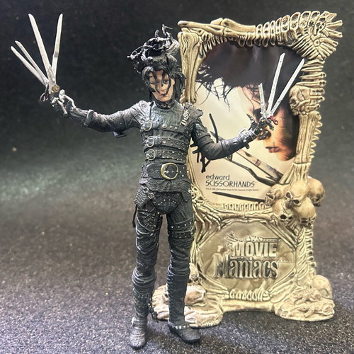 Edward Scissorhands 7” Movie Maniacs Series 3 McFarlane’s Action Figure like new