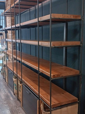 Display furniture, 340x211x48 cm