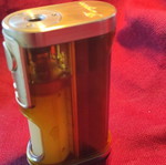 Lost Vape Furyan Squonk Mech Mod μεταχειρισμένο, μπρούτζινο με Ultem-Carbon Fiber