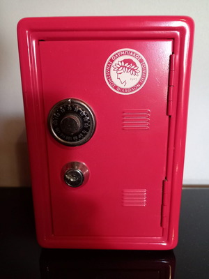 Olympiacos FC safe piggy bank used