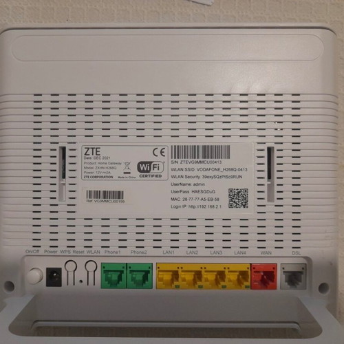 Router ΖΧΗΝ Η268Q used, no transformer