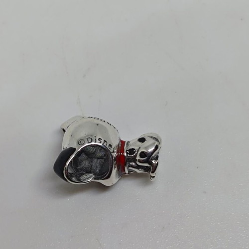 Disney 101 Dalmatians Patch Silver Charm like new