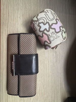 Tous wallets like new, set of 2 pieces