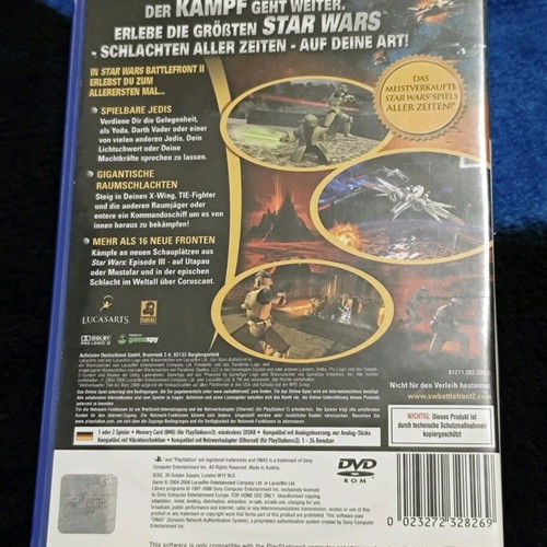 Star Wars Battlefront II for PlayStation 2 used, German