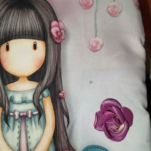 Santoro London Gorjuss Rosebud school backpack and pencil case