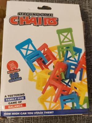 Stacking Game Chairs board game used