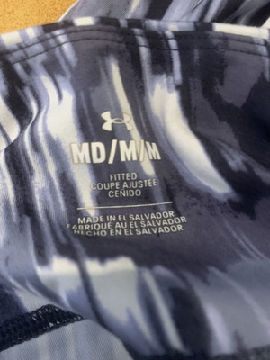 Under Armour women's leggings 7/8 like new, blue, size M