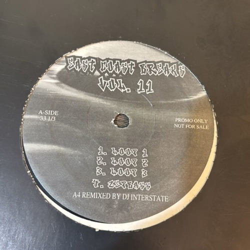 1862 East Coast Breaks vinyl record used, electronic