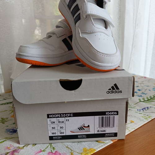 Adidas Hoops 3.0 CF C Sneakers size 30 new, white
