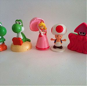 5 Συλλεκτικές φιγούρες Super Mario McDonald's