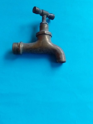 Bronze vintage faucet used