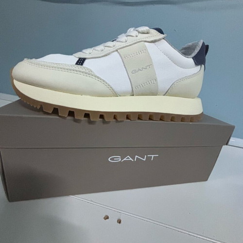 Gant women's athletic sneakers new, size 38, white and blue