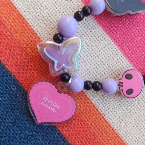 Sanrio Kuromi Phone Strap like new 2024