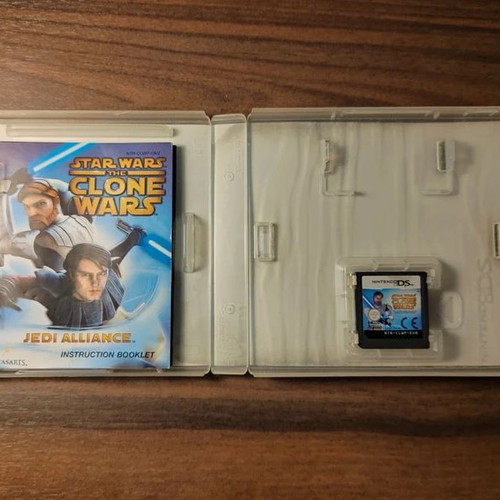 Star Wars The Clone Wars Nintendo DS game used, complete
