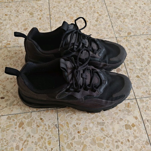 Nike Air Max 270 React women's sneakers used, size 37.5, black