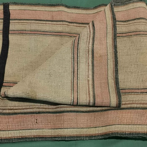 1920s vintage runner rug used with minor wear