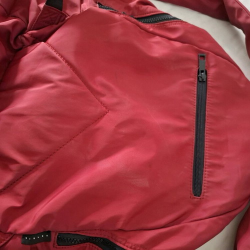 Sisley backpack used, burgundy color
