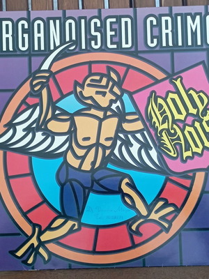 Holy Noise Organised Crime βινύλιο LP σαν καινούργιο