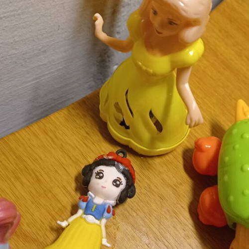 Doll toys used, pack