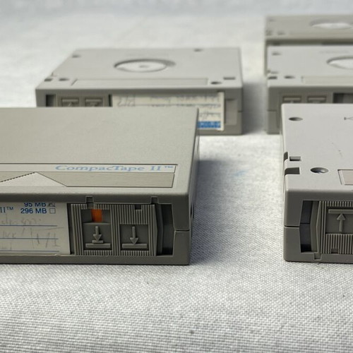 Compaq Digital CompactTape II DLT backup cartridges used, set of 7
