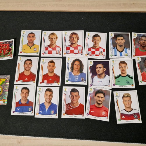 Panini FIFA World Cup 2014 Brazil stickers like new