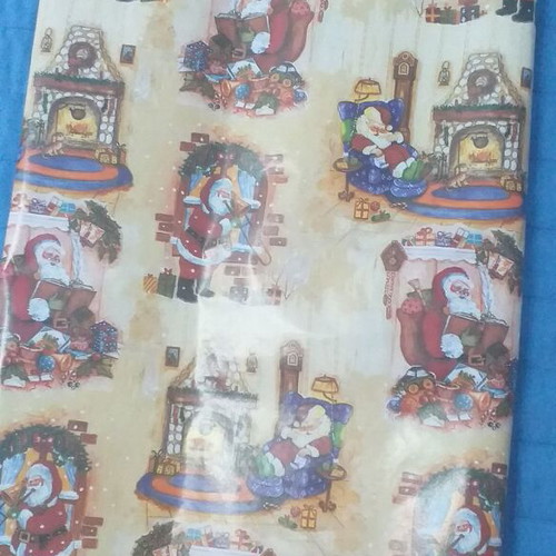 Christmas wrapping paper new, pack of 8 sheets