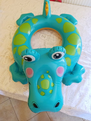 Inflatable crocodile float new
