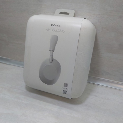 Sony WH-1000XM6 Platinum Silver wireless headphones