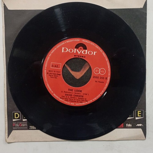David Christie 45 RPM record used