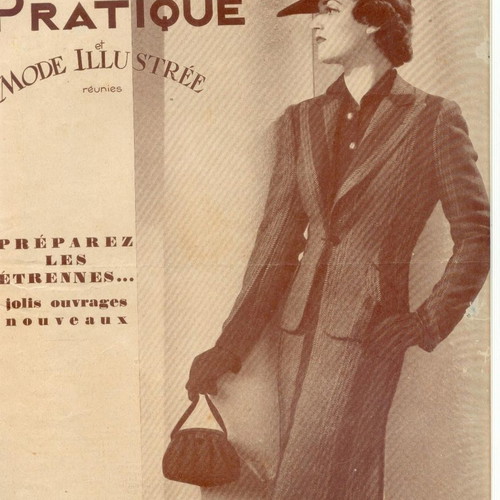 Mode Pratique used French magazine 1937