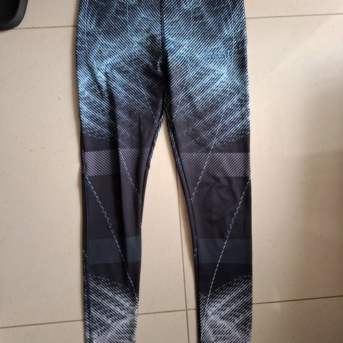 Leggings like new, blue, sizes S and M
