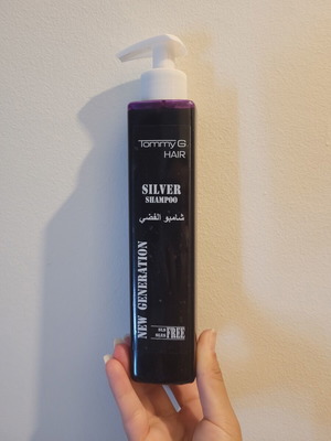 Silver shampoo new generation for gray hair, never opened