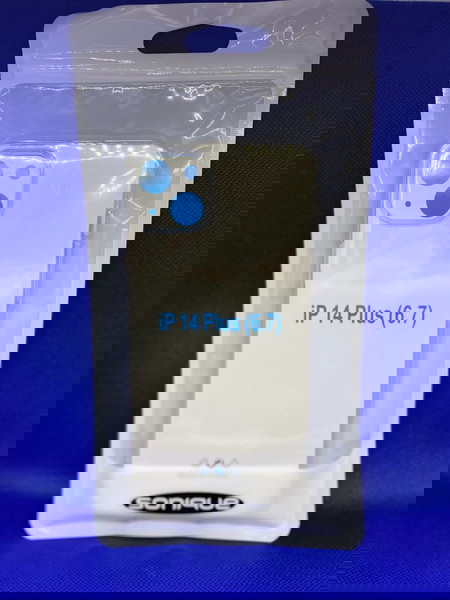  iPhone 14 Plus thiki diafano (Big Hole)