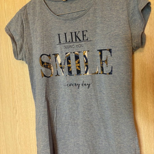 Blouse used, blue, size M