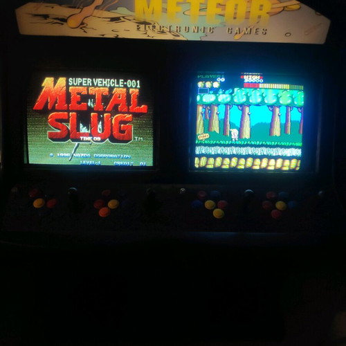 Arcade machine double like new with over 1300 games for four players