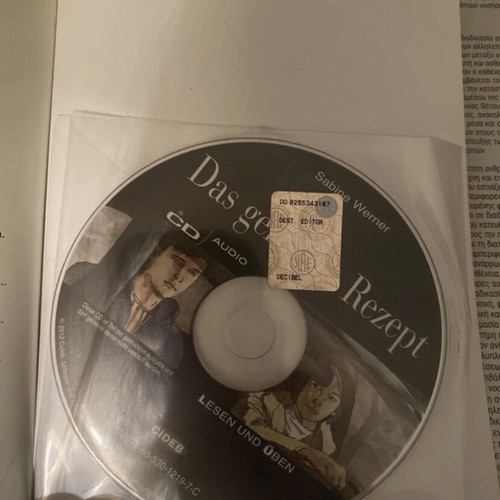 Das geheime Rezept book like new, German language with CD