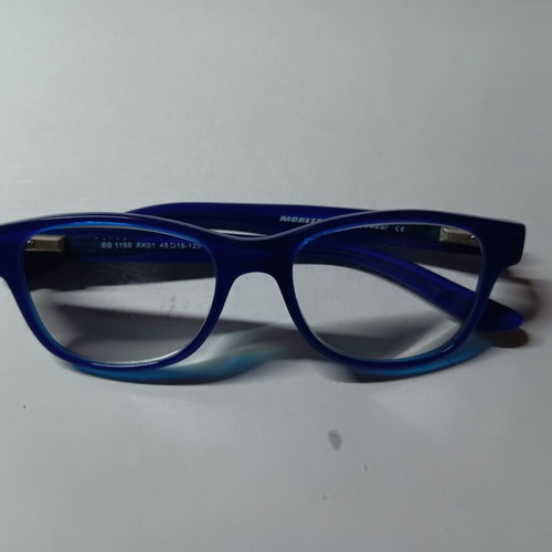 Moritz kids eyeglasses used, blue color