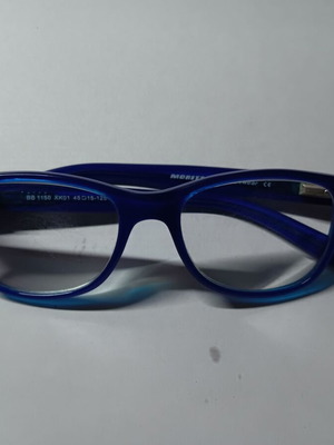 Moritz kids eyeglasses used, blue color