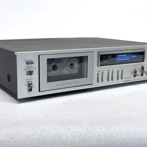 Pioneer CT‑300 Blue Line Series cassette deck used