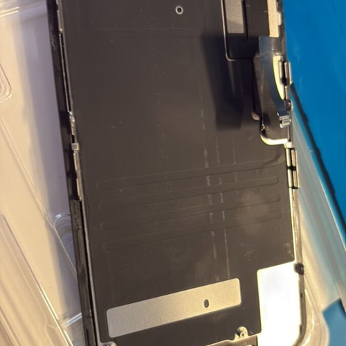 Original iPhone 11 screen with scratches