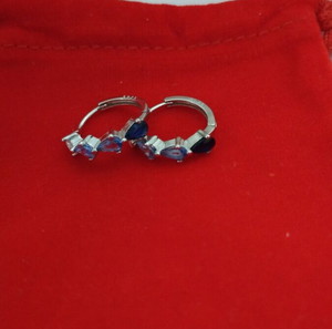 ασημένια σκουλαρίκια