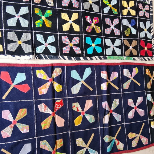 Παραδοσιακά χειροποίητα μάλλινα χαλιά patchwork σετ 3 σαν καινούργια