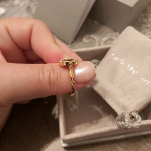 Michael Kors ring new, brown, recent collection