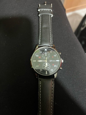 Geneva wristwatch new, men's