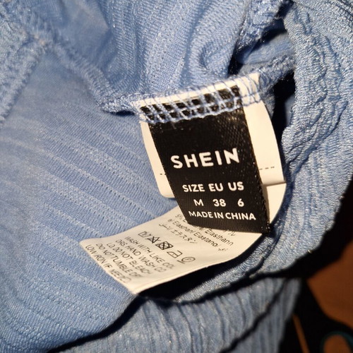 Shein skirt new, size M, turquoise color