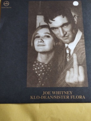 Joe Whitney Klo-Dean 7" плоча от прозрачен винил