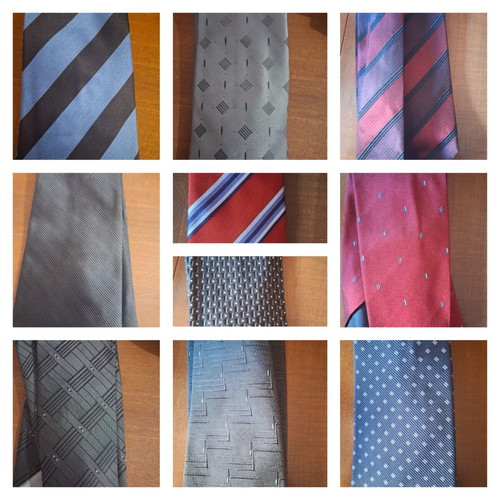 Tie collection 37 pieces new, various designs and colors