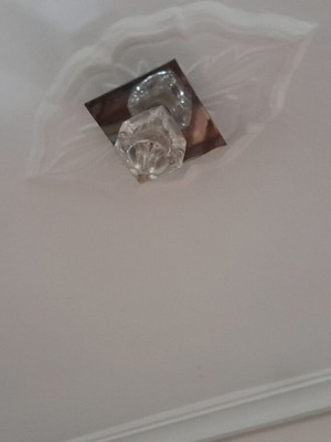 Ceiling light used, with minor scratches
