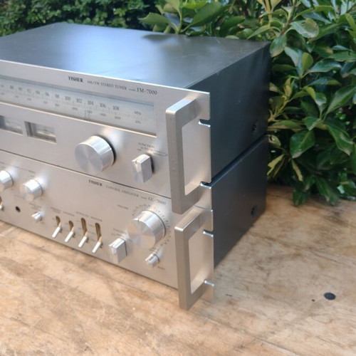 Fisher CC-7000 pre amplifier and FM-7000 tuner like new set